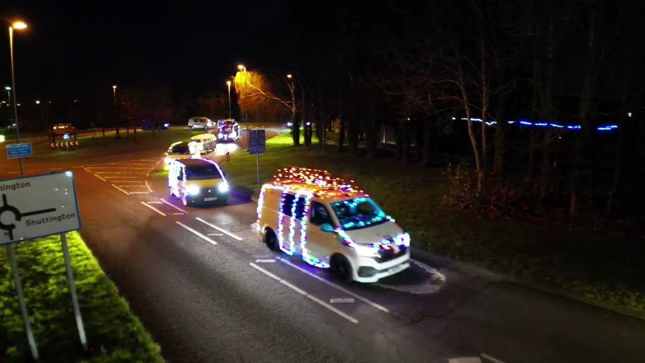 Christmas Camper Convoy 2024 Tamworth