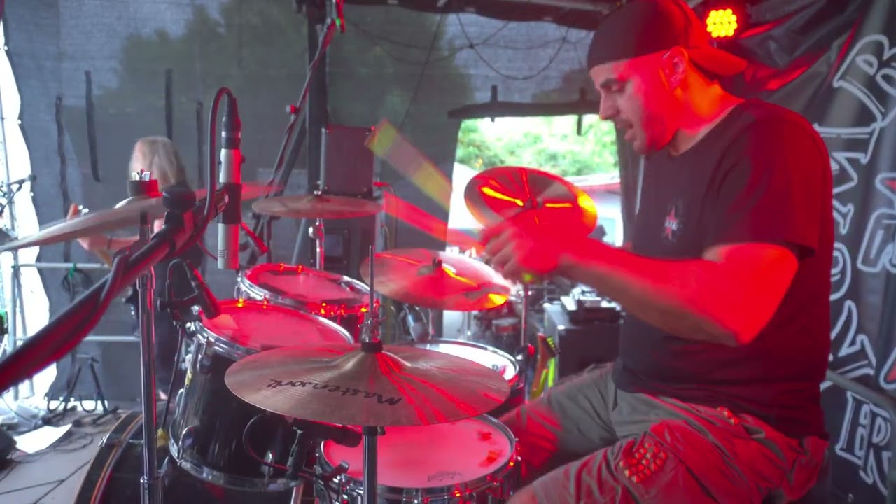 Rumble Militia – Wie Viel Hass Drum Cam Live in Düsseldorf Festival