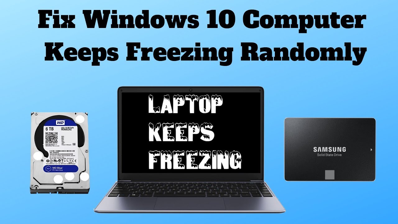 Исправление проблемы с компьютером на базе Windows 10, которая постоянно зависает