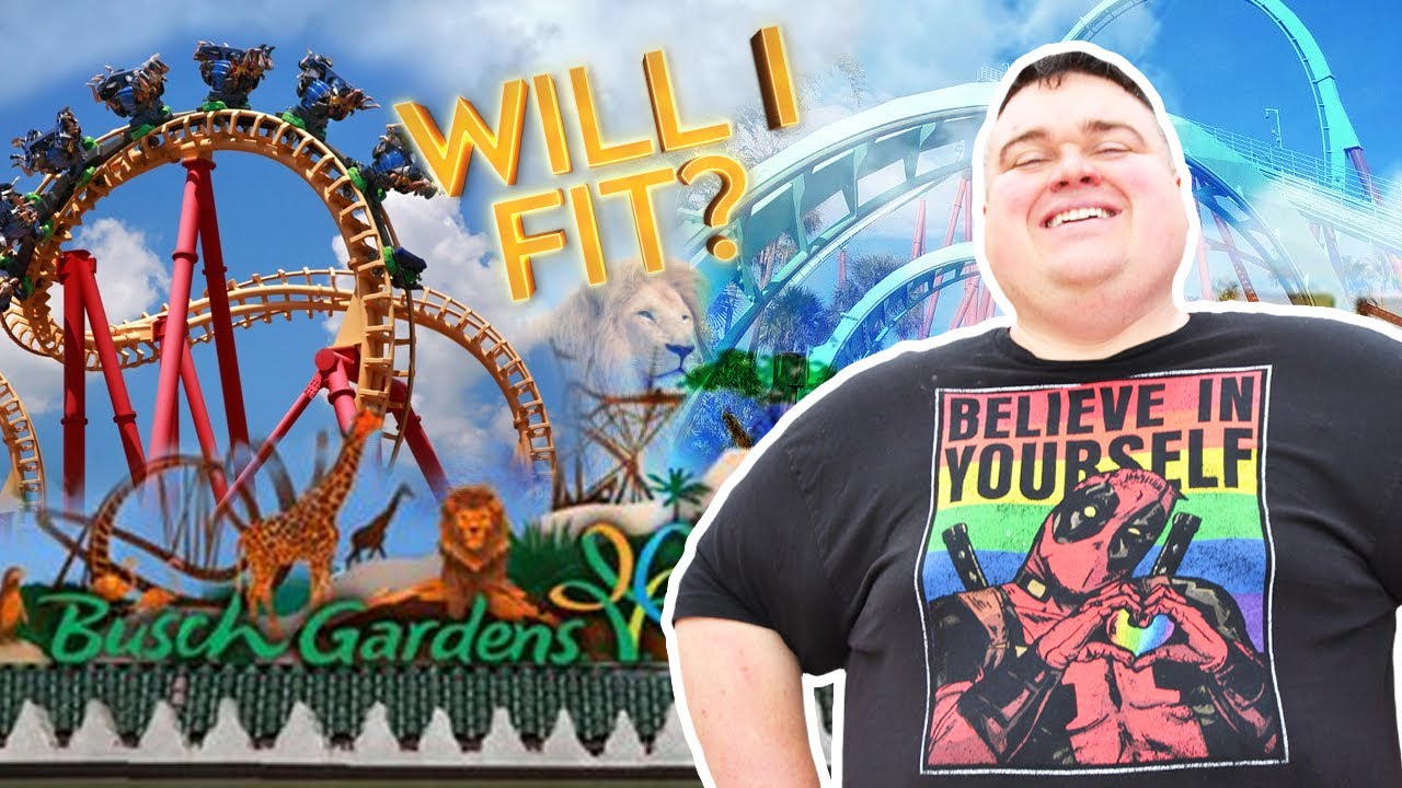 Подходит ли Busch Gardens Tampa Bay для людей больших размеров? Тест на полноту.