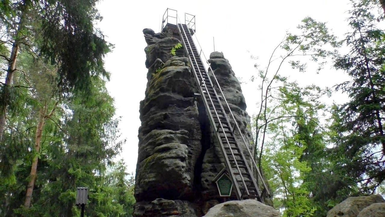 Wanderung zum Katzfels bei Cunnersdorf / Sächsische Schweiz