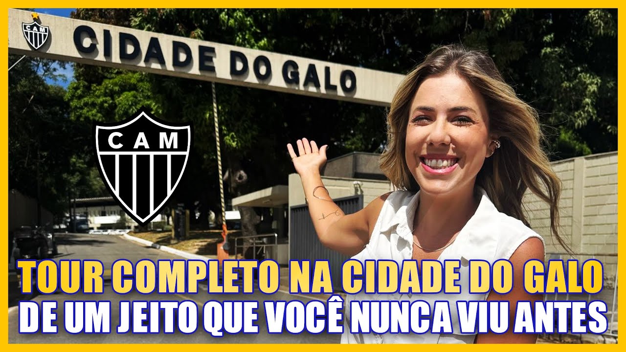 TOUR COMPLETO E EXCLUSIVO NA CIDADE DO GALO! UMA DAS MELHORES ESTRUTURAS DO FUTEBOL BRASILEIRO