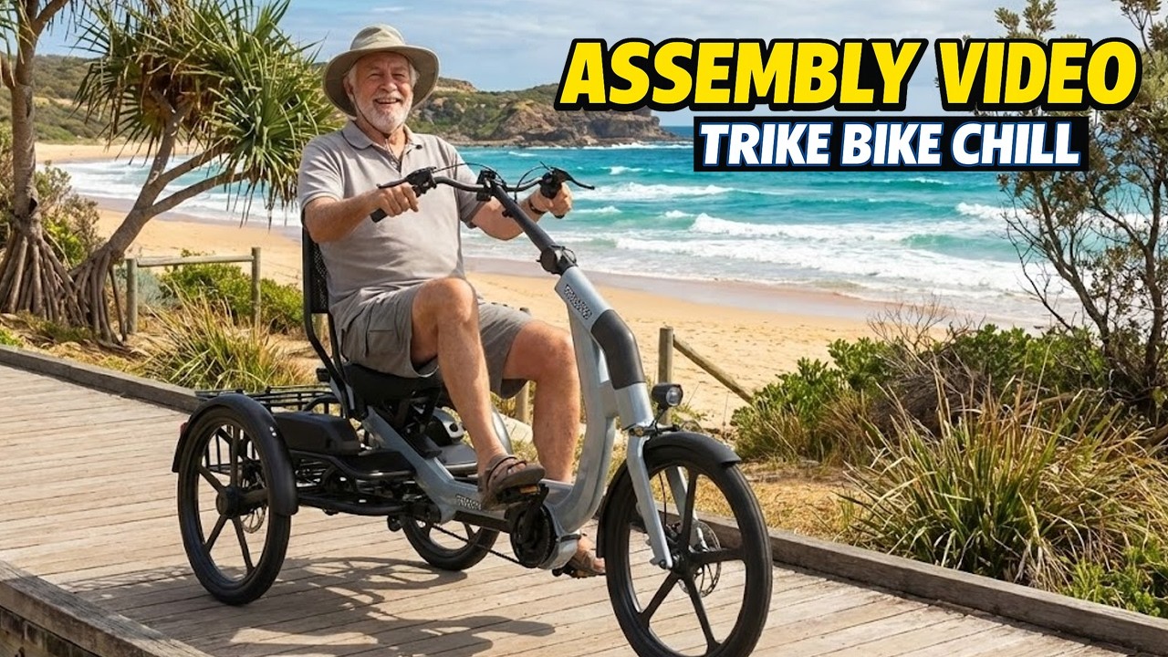 Trike Bike CHILL Recumbent Electric Trike &ndash; Complete Assembly Guide