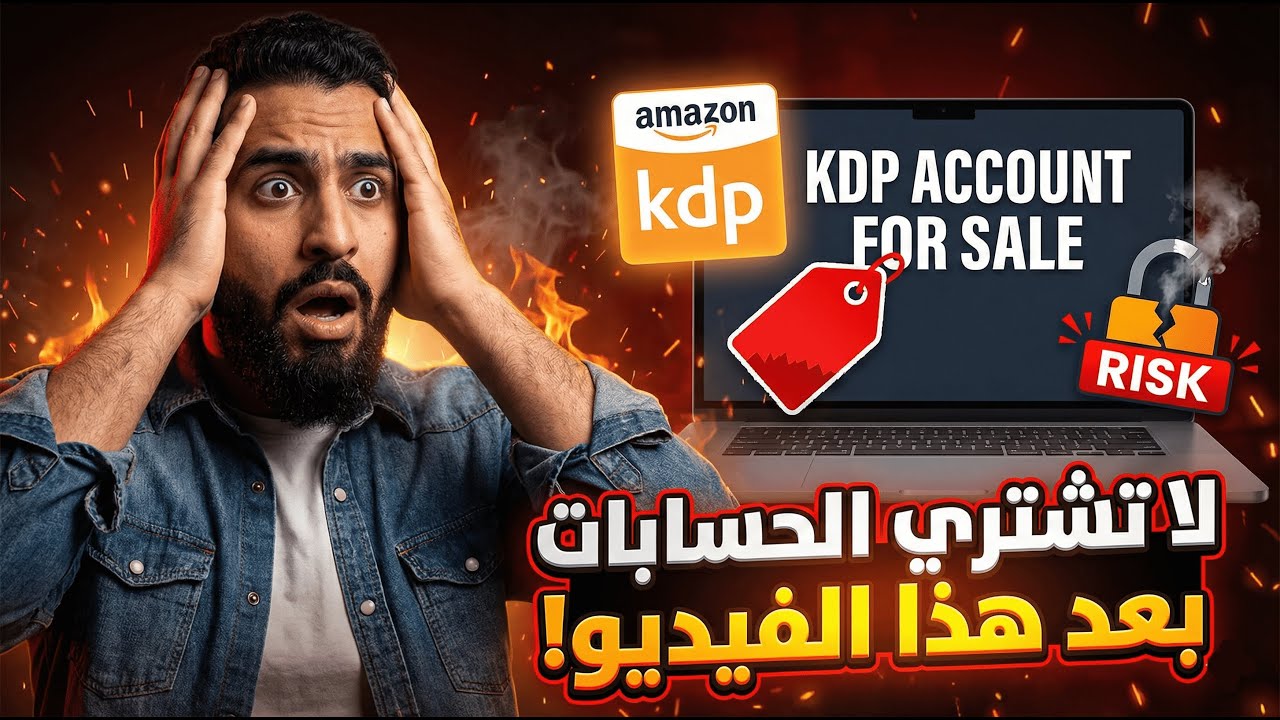 لماذا تشتري حساب أمازون KDP وأنت يمكنك انشاءه مجانا؟!