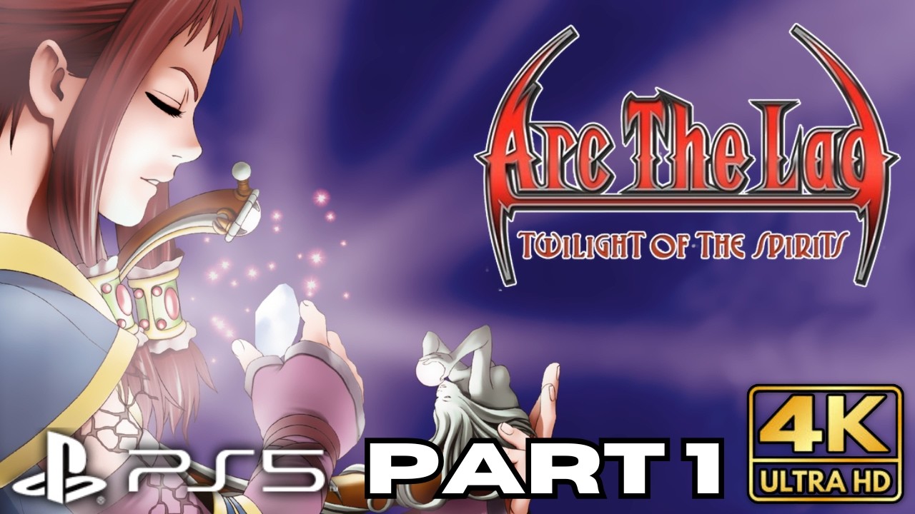 Arc the Lad Twilight of the Spirits Part 1 | PS5 4K | RANDOM GAME OF THE DAY 759 | PS2 Emulation