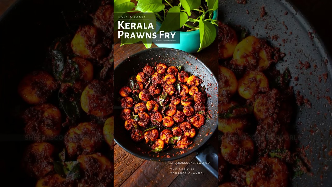 #shorts Kerala Prawns Fry | Kerala Konju Fry | Chemmeen Fry Recipe