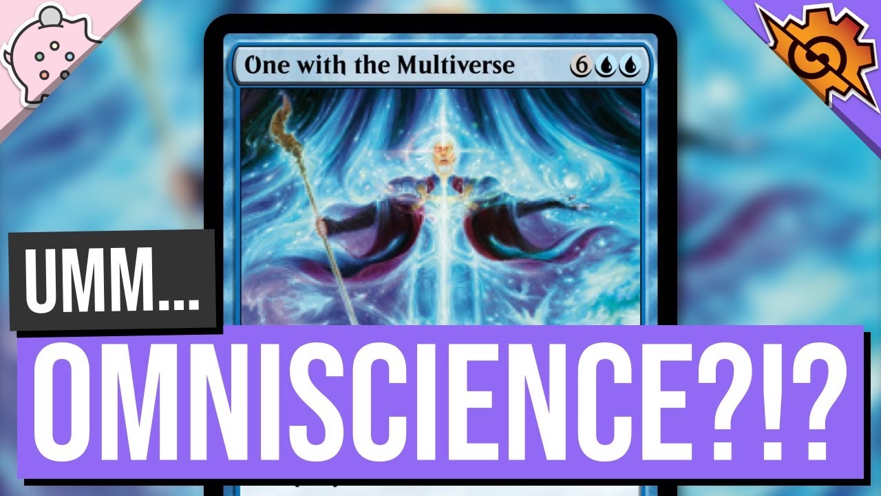 Umm...Omniscience?!? | One with the Multiverse | Brother's War Spoilers | EDH | Magic: the Gathering