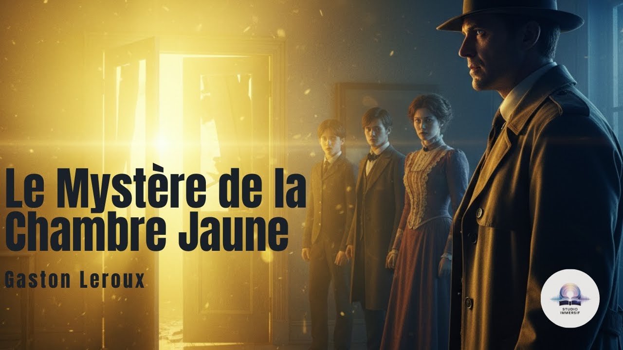 Le Mystère de la Chambre Jaune | Lecture immersive – La lumière qui brûle les secrets...