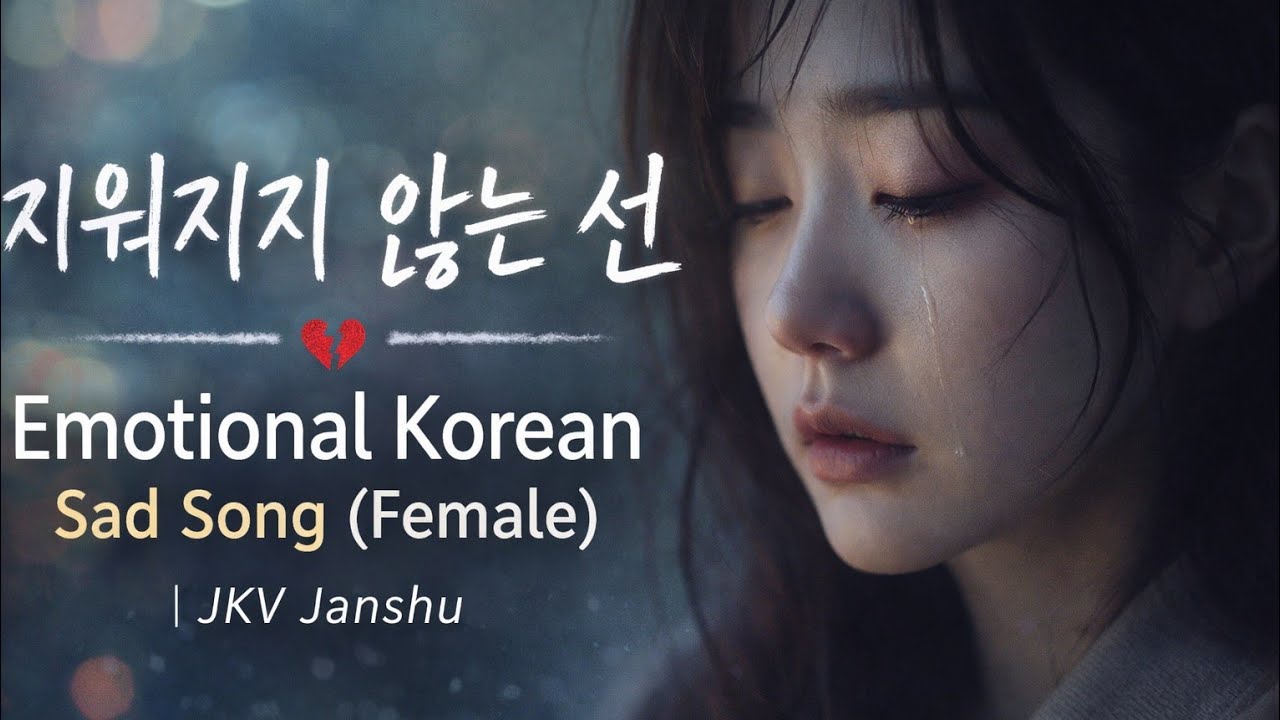 지워지지 않는 선 – Emotional Korean Sad Song (Female) | JKV Janshu