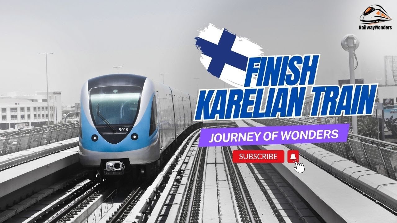 Finish Train Travel | Karelian Train -Train Videos