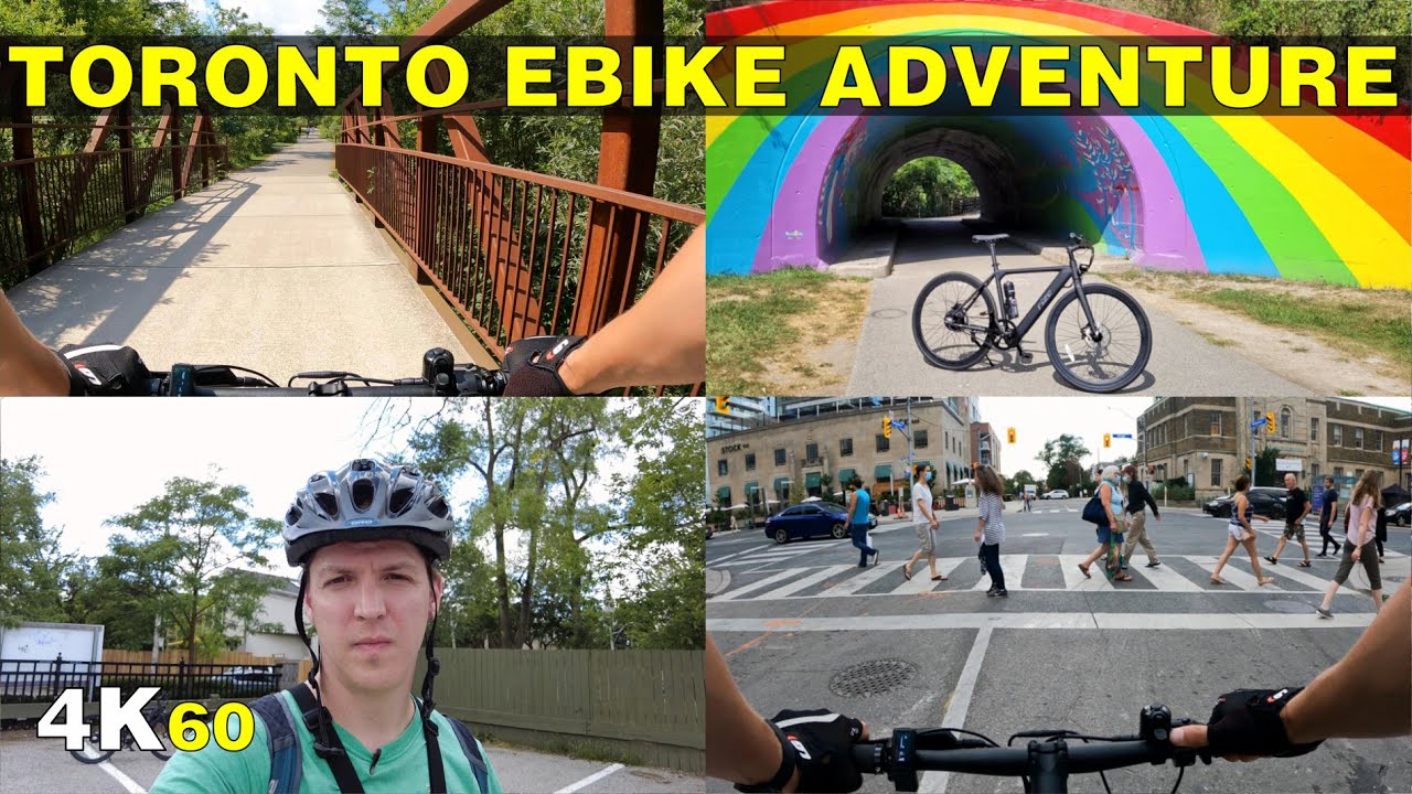 Toronto Ebike Adventure to the Rainbow Tunnel & Don Mills (Aug 2021)