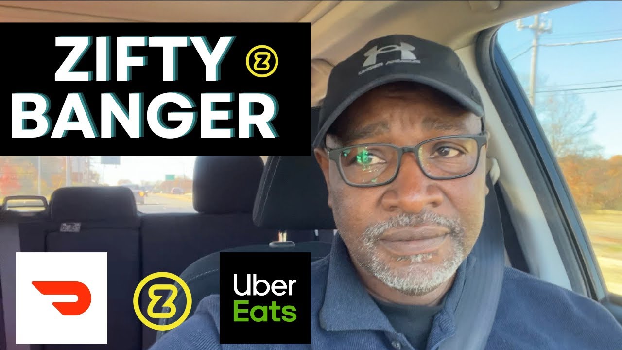 ZIFTY BANGER $$$ NOT DOORDASH │Ride Along In Baltimore │Uber Eats │DoorDash │ZIFTY