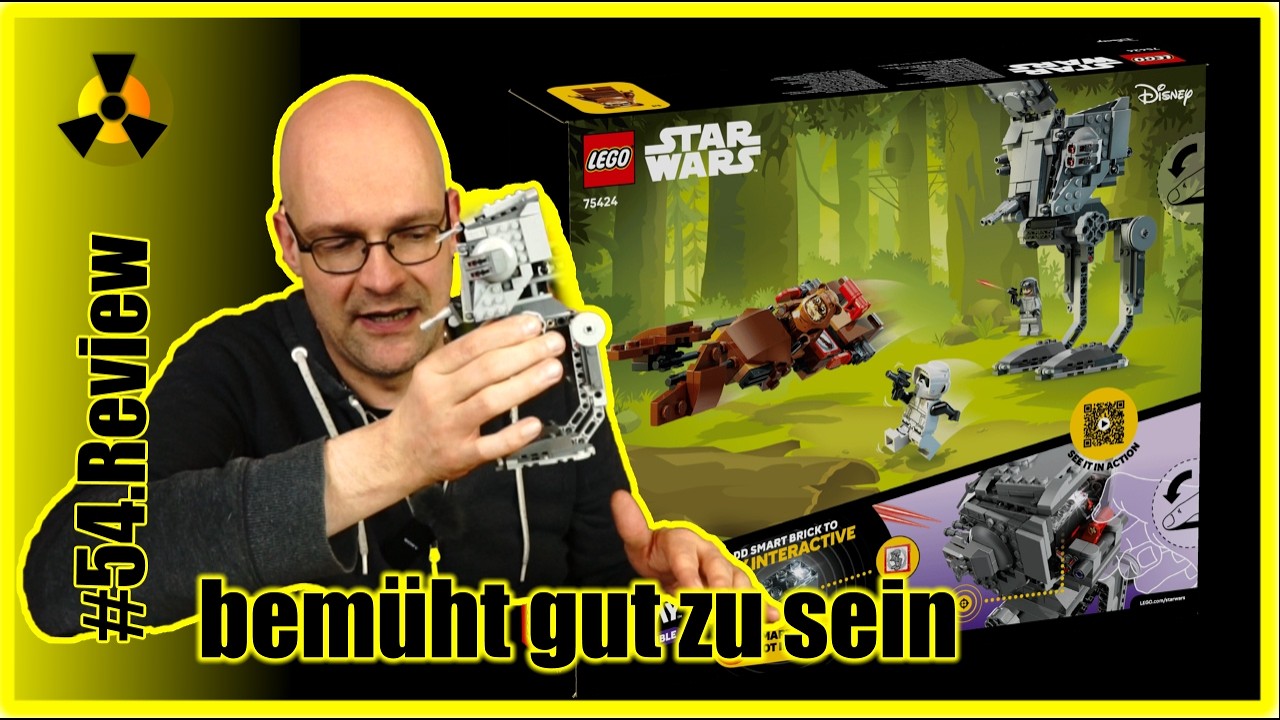 Unvollständig und schäbig:  #75424 LEGO Smartplay AT-ST Attack on Endor