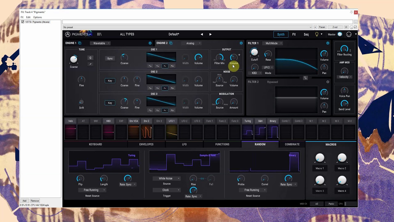 Living Colours - Generative Music with Arturia Pigments