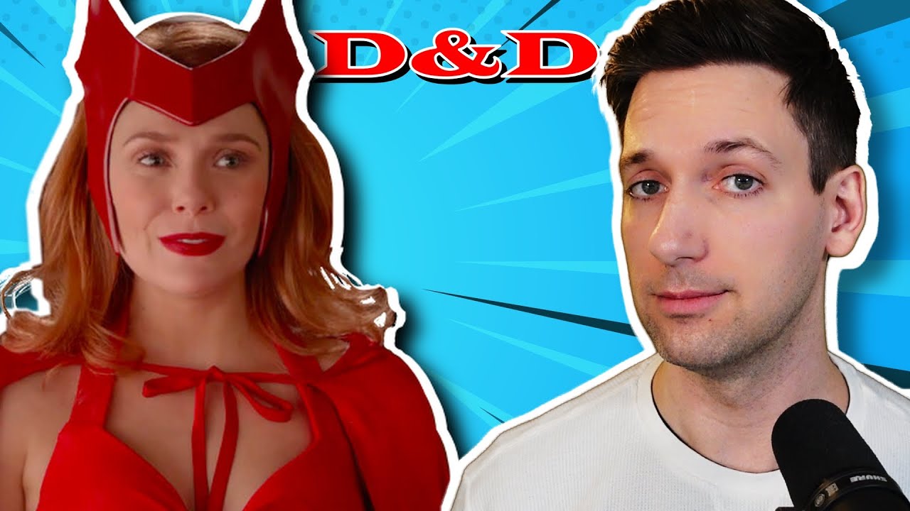 Как собрать Алую Ведьму Ванду из MARVEL в Dungeons & Dragons