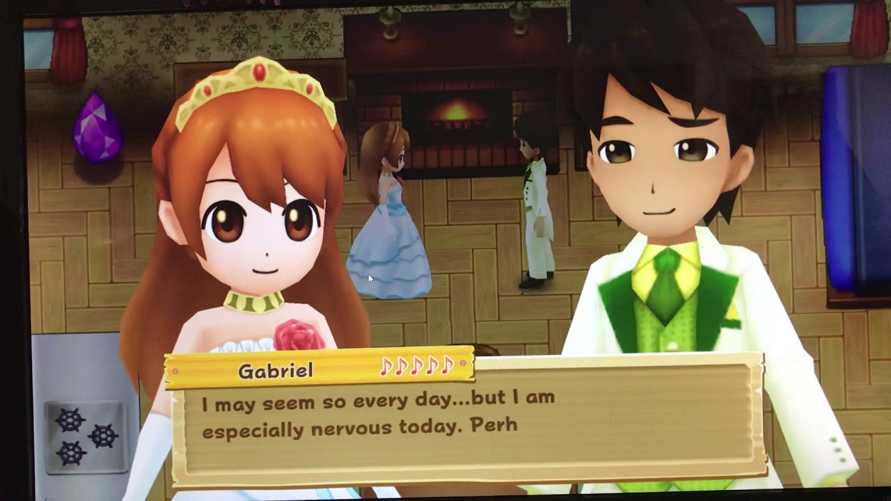 Harvest Moon: Light of Hope - Actual Wedding Day with Gabriel