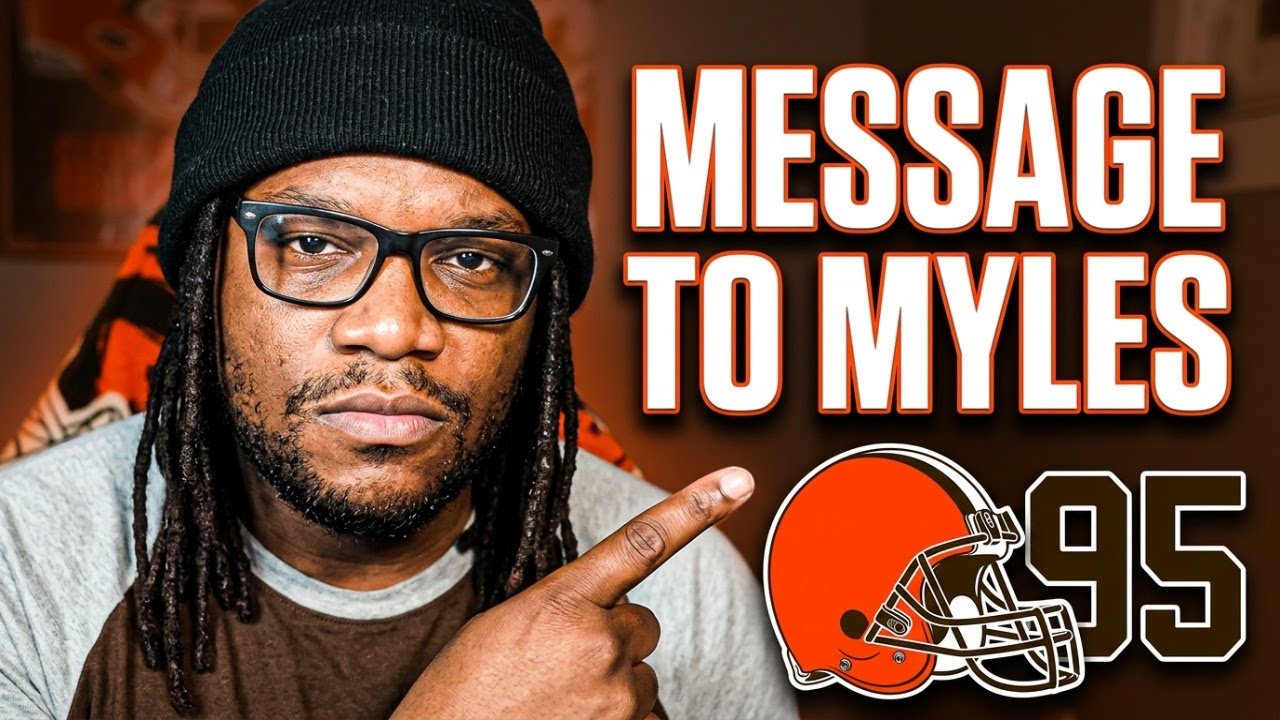 To Myles Garrett: About That Speeding Incident