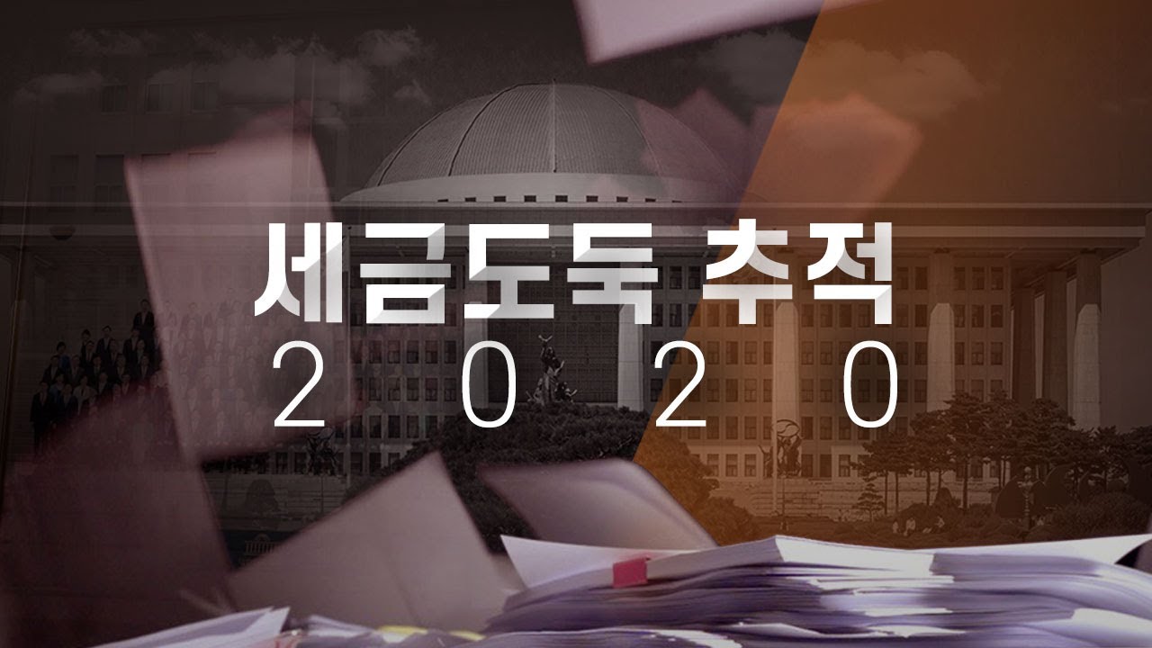'국회 세금도둑 추적 2020'...국회예산 이렇게 샜다 - 뉴스타파