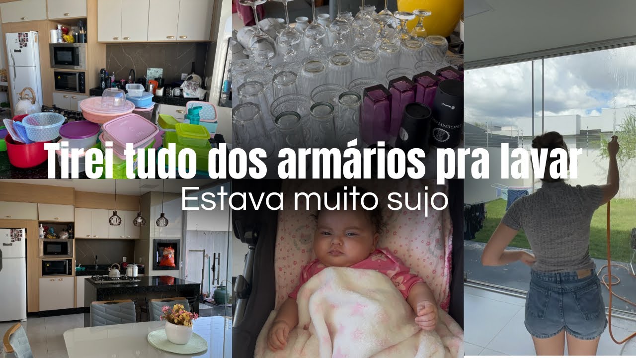 VOLTEI! Pq eu SUMI? Faxina na Área GOUMERT| dona de casa e maternidade REAL