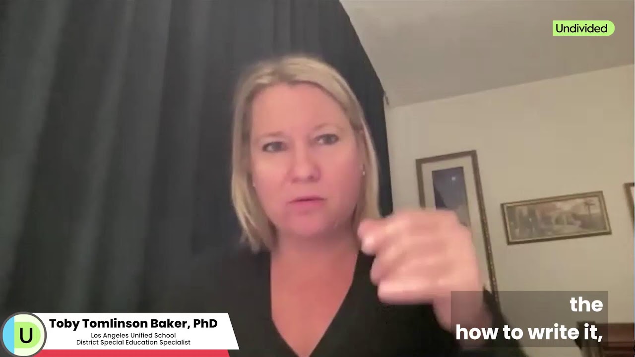 Rethinking Writing for Students with Disabilities | Pre-recorded Conversation