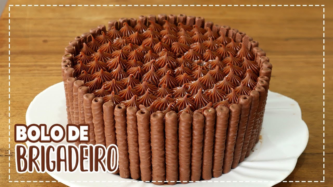 O MELHOR BOLO DE BRIGADEIRO DO MUNDO