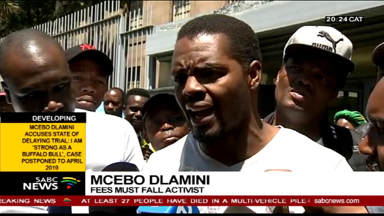 Mcebo Dlamini's pre-trial postponed to April 2019
