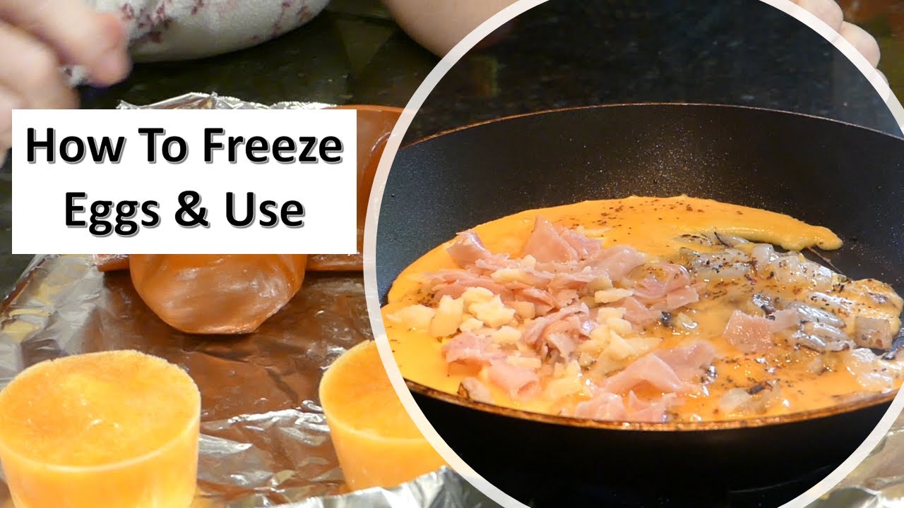 How To Freeze Eggs & Fry a Thawed Egg