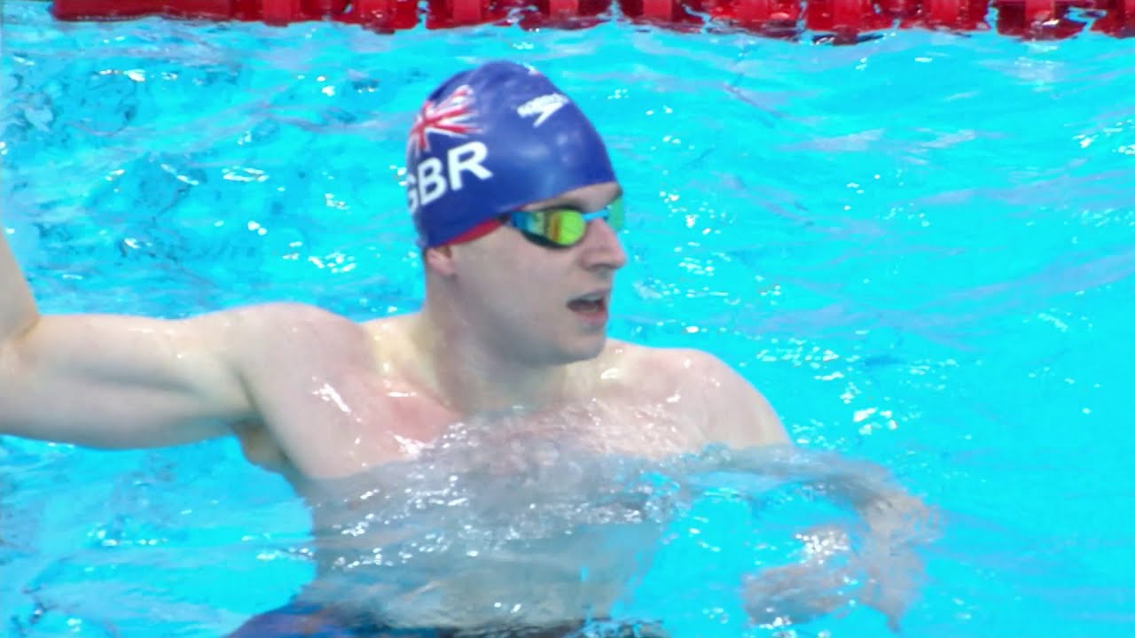 London 2016 European Aquatics MEDIA race