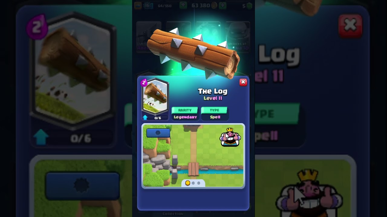 LOG  Sound Effect #clashroyale #gaming