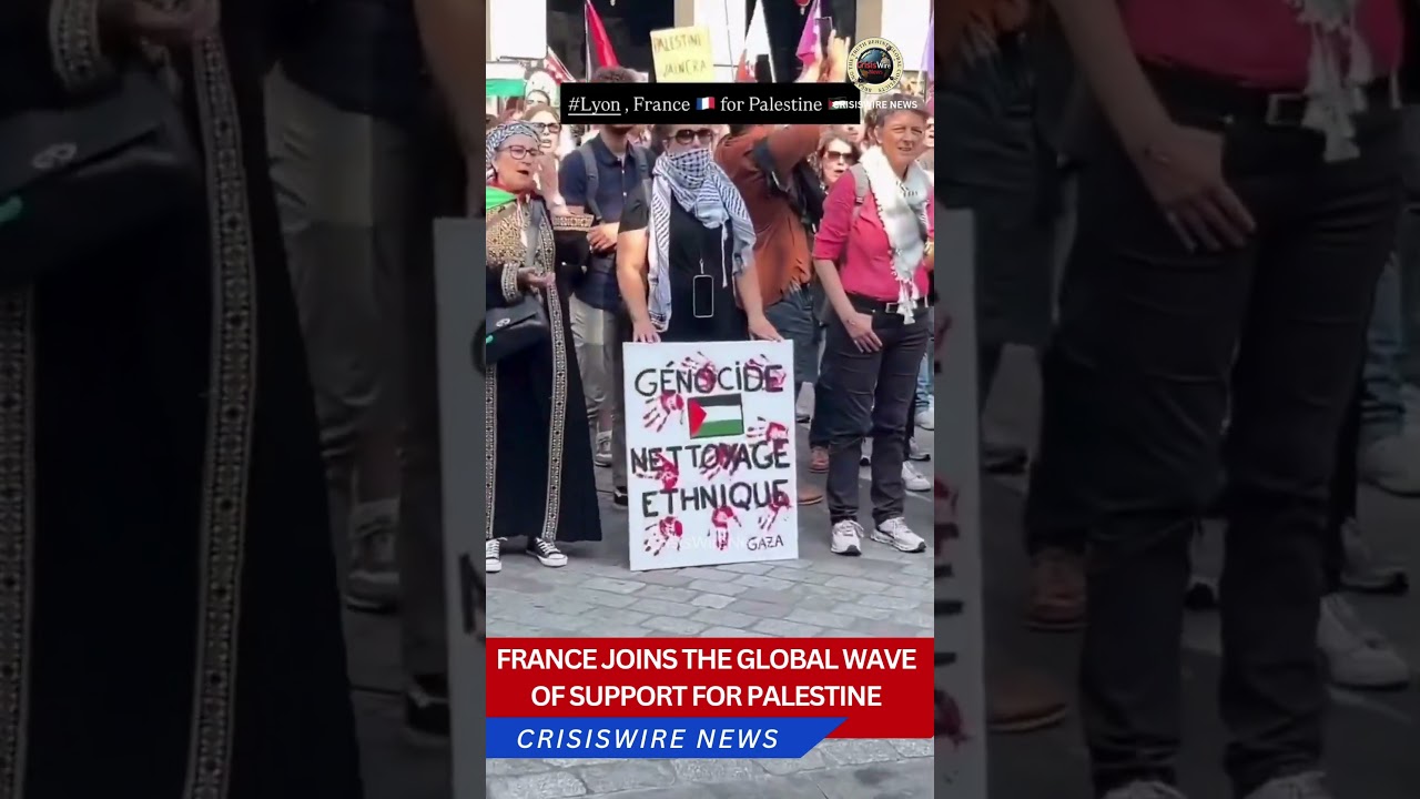 France Stands with Palestine 🇫🇷❤️🇵🇸 | Global Support Rises!