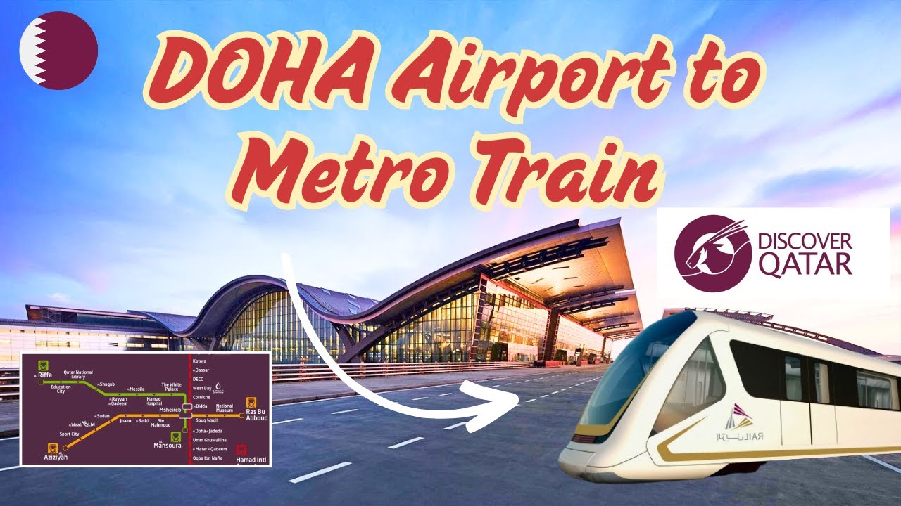 🇶🇦 Arriving in Doha! Hamad International Airport to Hotel via Metro | Qatar VOA Travel 2025