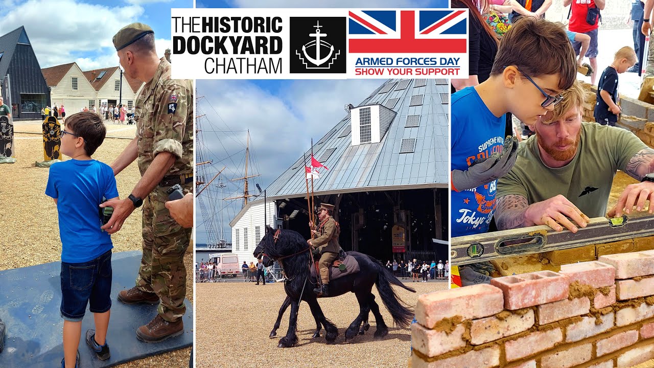 Armed Forces Day 2025 Chatham Historic Dockyard