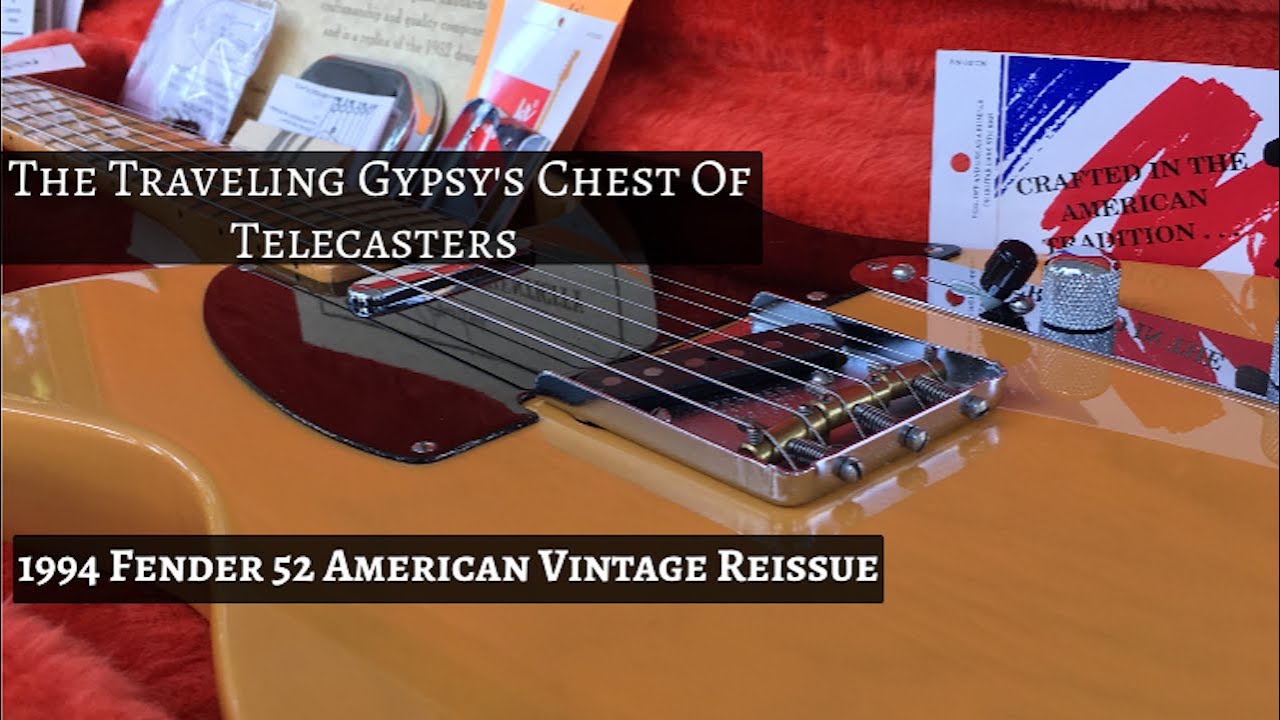 1994 Fender 52 American Vintage Reissue Telecaster