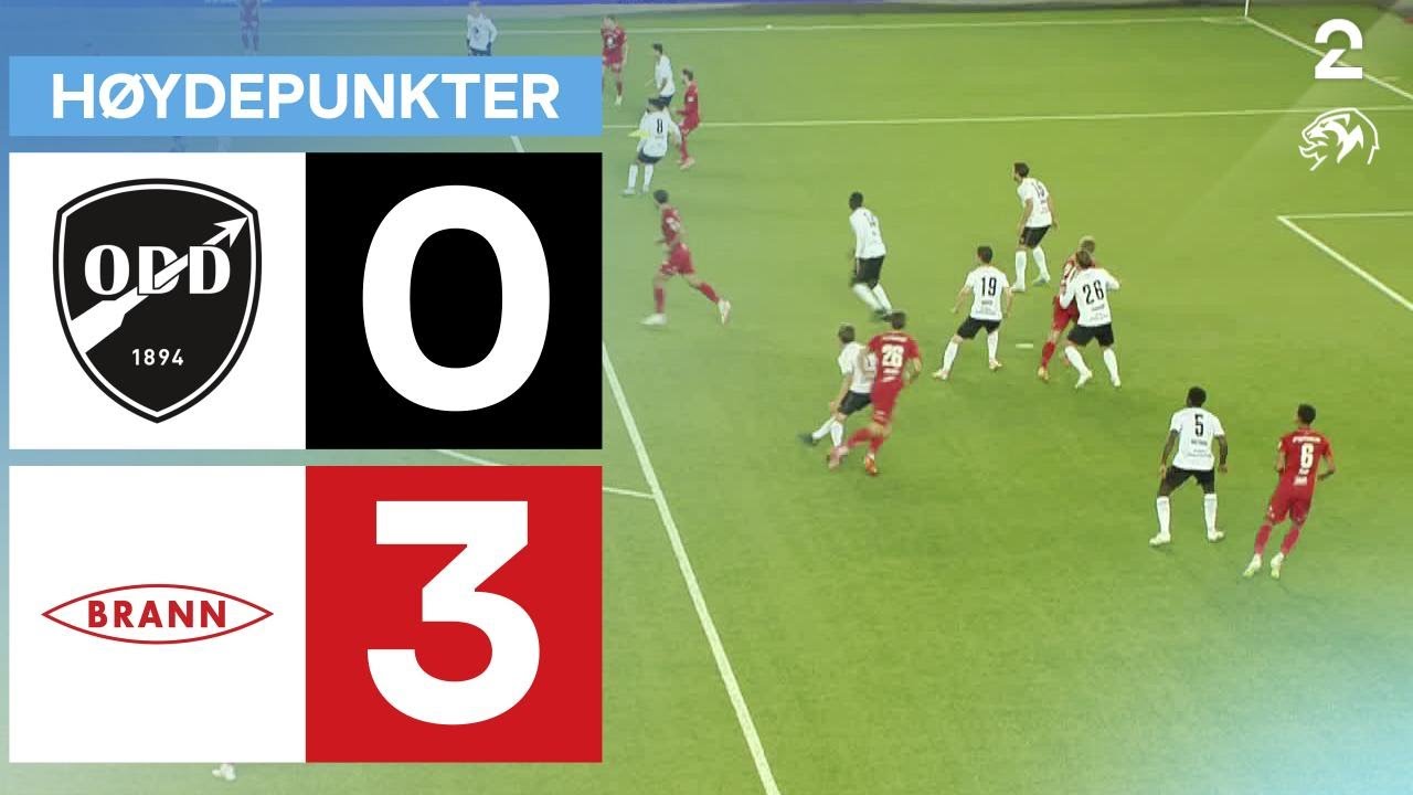 Odd 0 - 3 Brann - H&oslash;ydepunkter