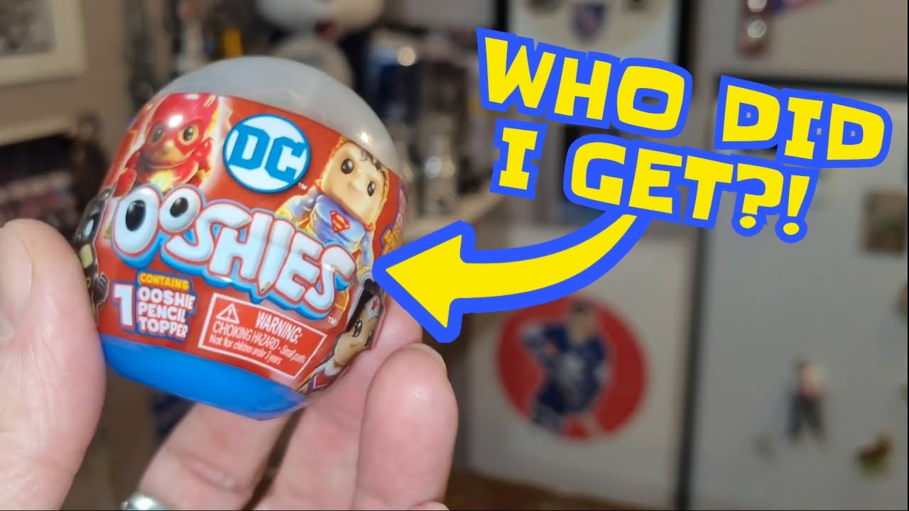 Распаковка непрозрачного пакета DC Ooshies! Кто мне достался??