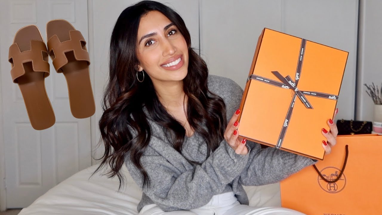 Распаковка сандалий Hermes Oran — стоит ли тратить деньги?