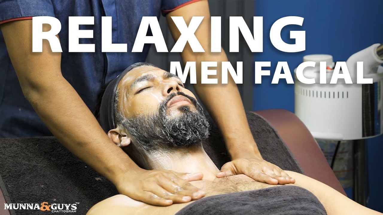 Relaxing Men Facial at Munna & Guys