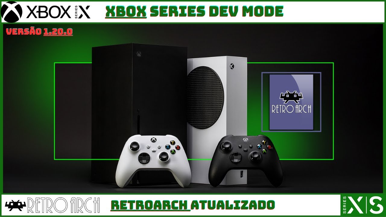 COMO INSTALAR E CONFIGURAR RETROARCH TUTORIAL COMPLETO NO XBOX SERIES DEV MODE