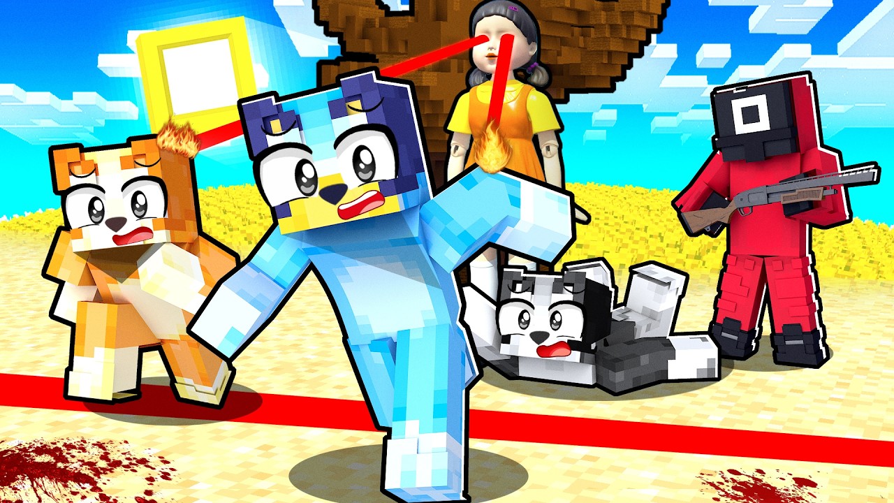 BLUEY Et Ses AMIS PARTICIPENT au SQUID GAME !