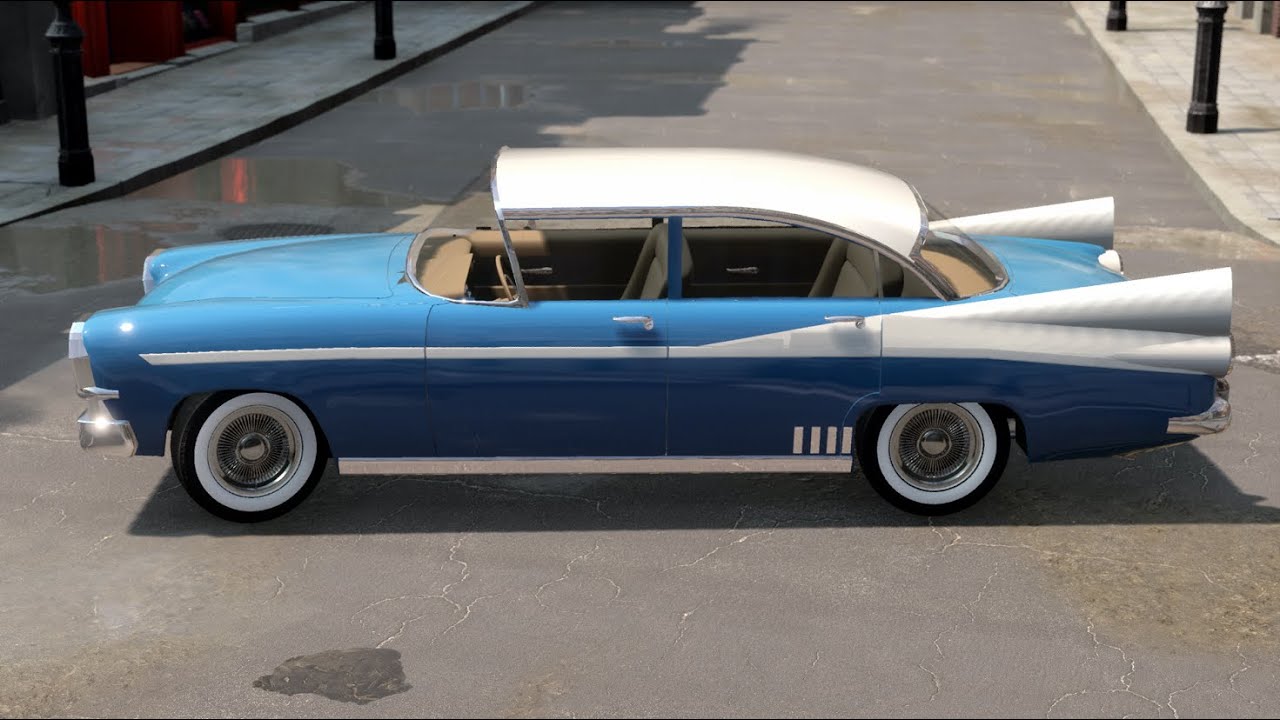 Building a 1950s sedan in Automation