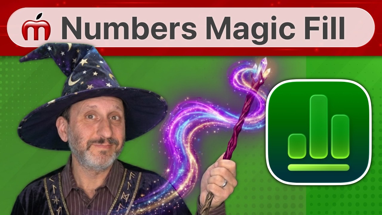 How To Use Numbers Magic Fill