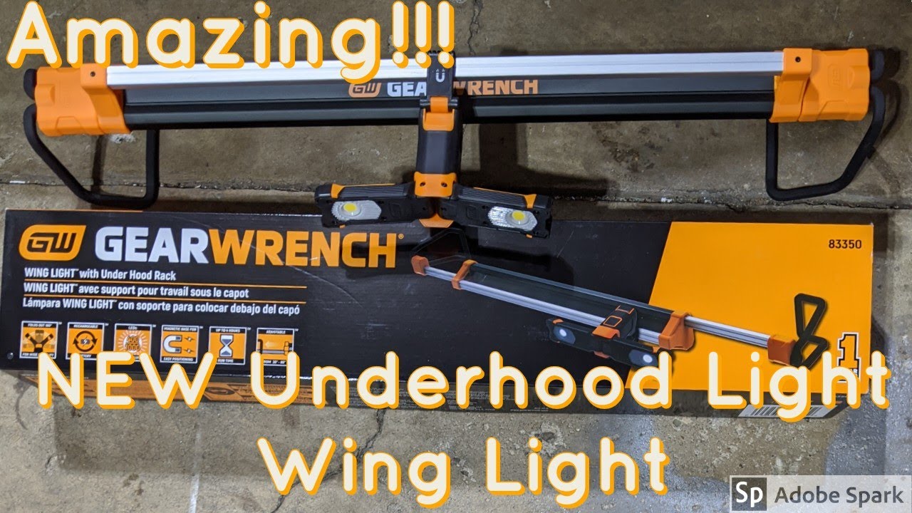 НОВЫЙ светильник Gearwrench Underhood Light просто УДИВИТЕЛЬНЫЙ! Лучший из доступных!