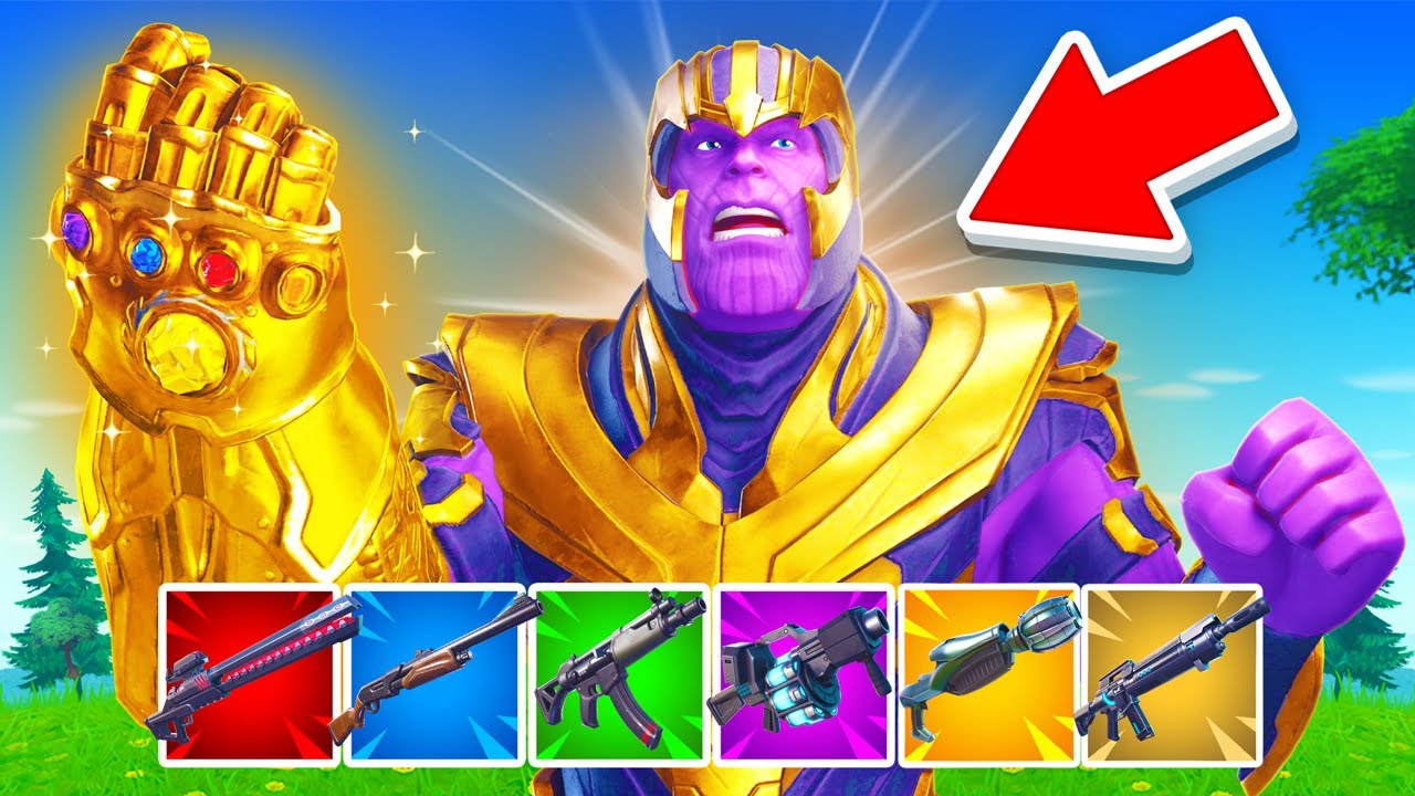 🔥*NOWY* THANOS CHALLENGE w Fortnite Sezon 7