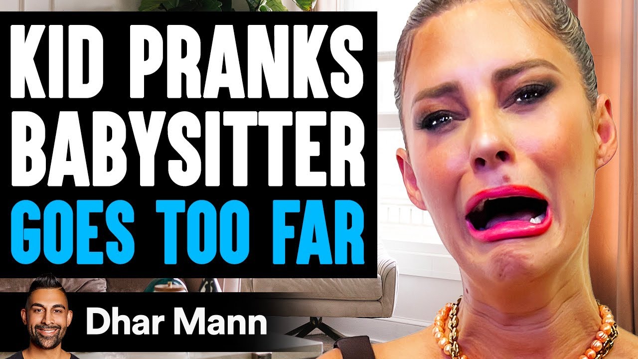 KID PRANKS Babysitter GOES TOO FAR Ft. Hannah Stocking and Adam Waheed  | Dhar Mann