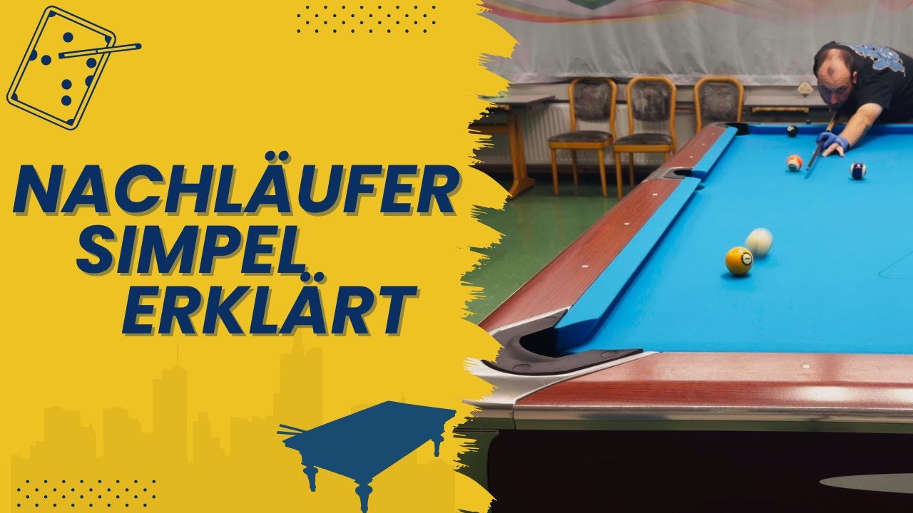 NACHLÄUFER MEISTERN | mehr Kontrolle über die Weiße  Kugel (inkl. Slo-Mo)