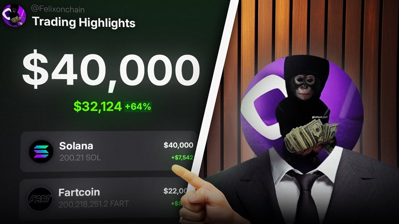 $40,000 in 30 Days Trading Memecoins | Trading Highlights #2