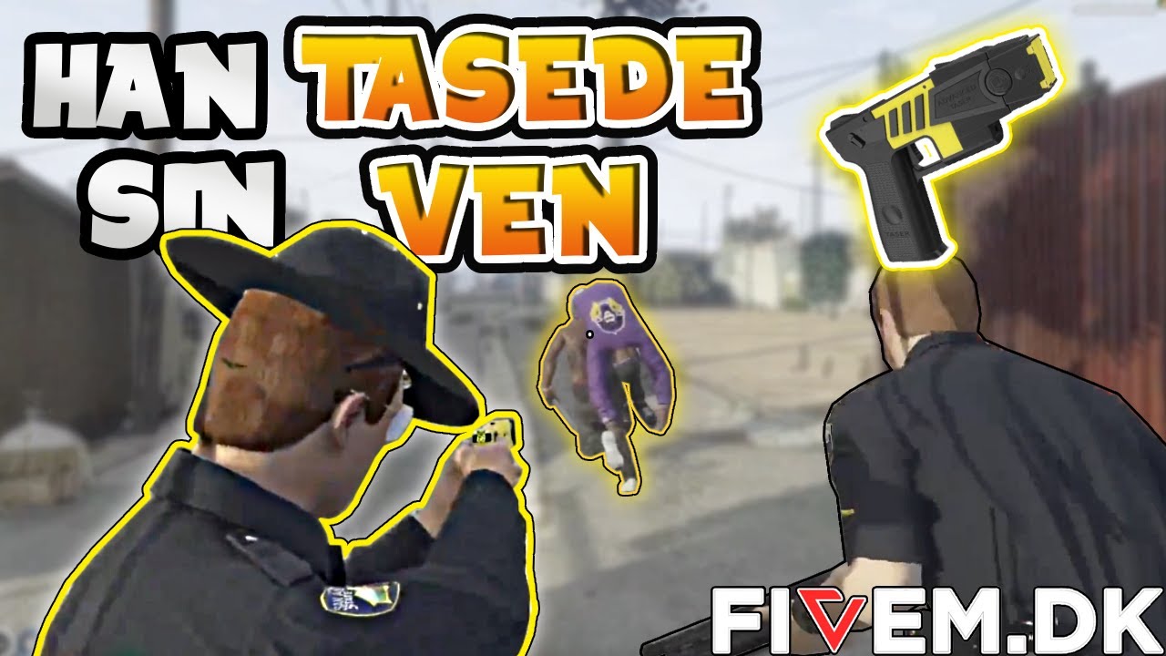 HAN TASER SIN EGEN VEN!😂 | FiveM Highlights