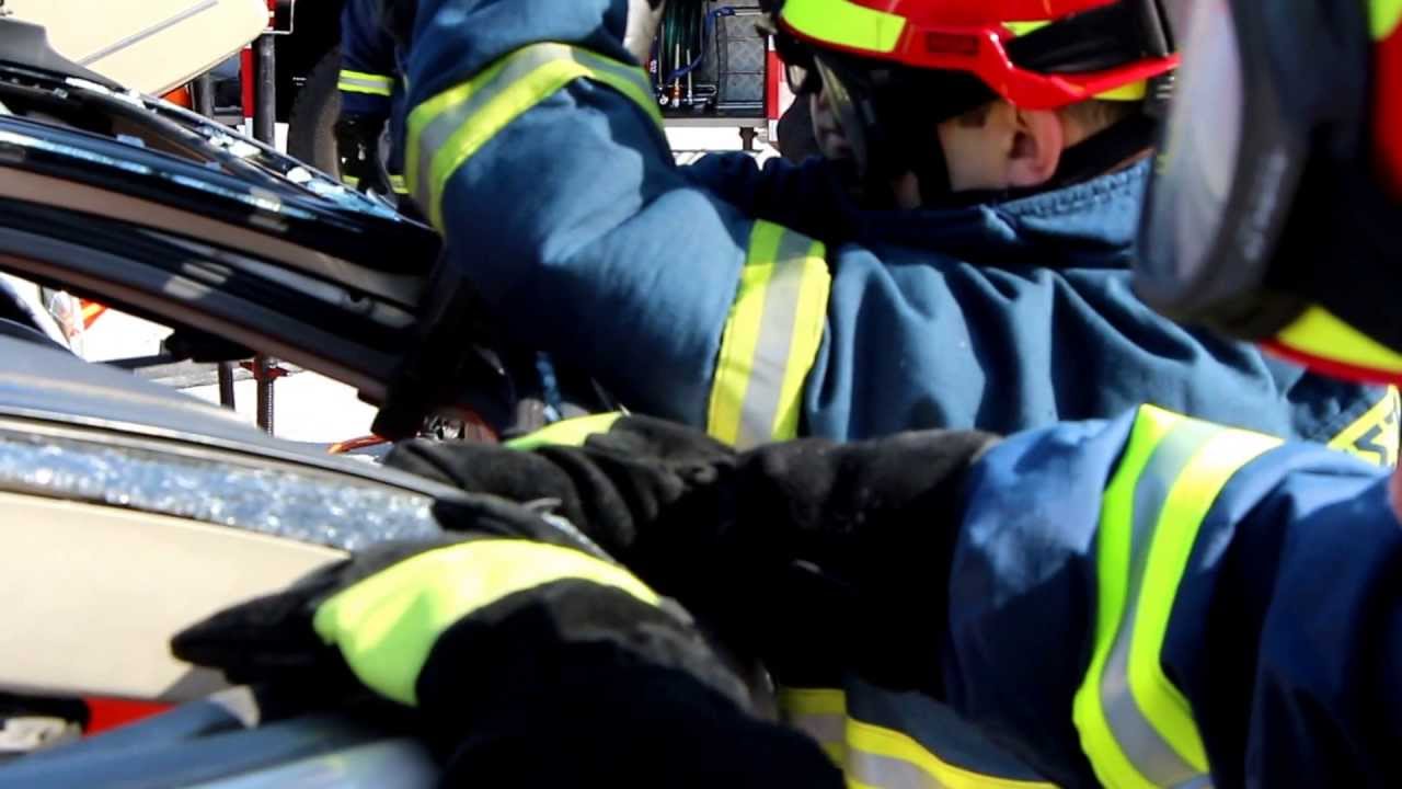 Άσκηση τροχαίου  ατυχήματος από την Π.Υ. Δράμας