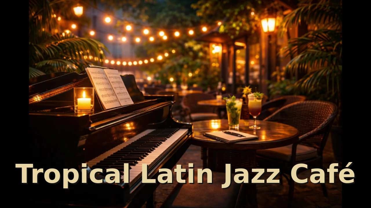 Tropical Latin Jazz Café – Relaxing Sax & Trumpet Lounge