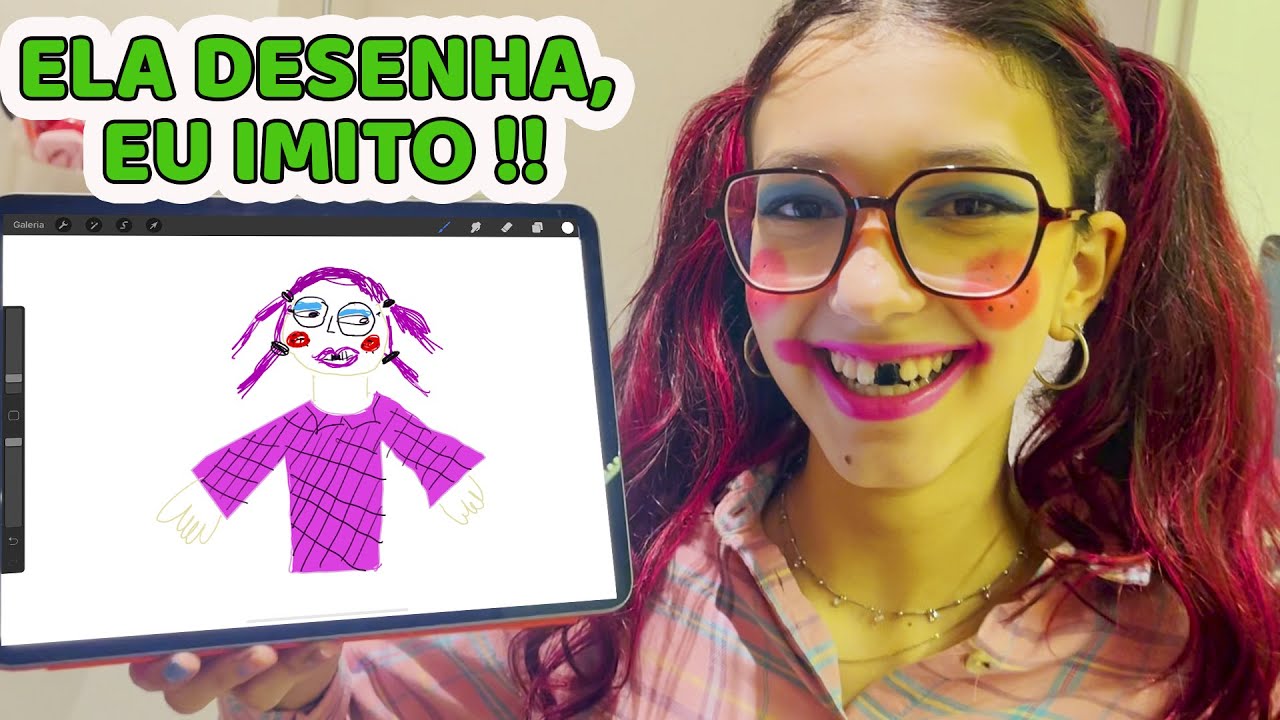 FAZENDO TUDO O QUE MINHA MÃE DESENHAR POR UM DIA INTEIRO | Luluca